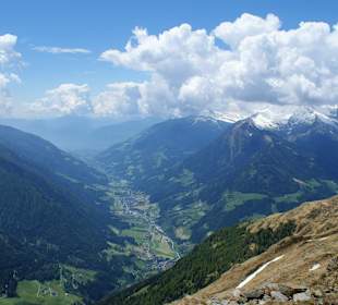 Blick vom Jaufenpass ins Passeiertal