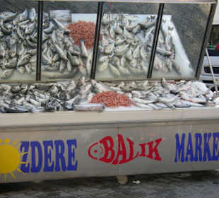 Le stand poissonnerie