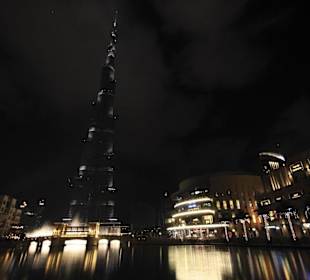Burj Khalifa mit Wasserspiele 