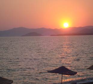 Calis-Sonnenuntergang