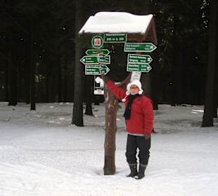 Wegweiser am Wachsenrasen