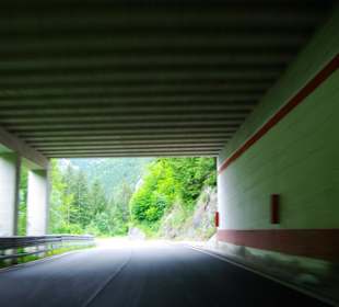 Der Plöckenpass nach AUT