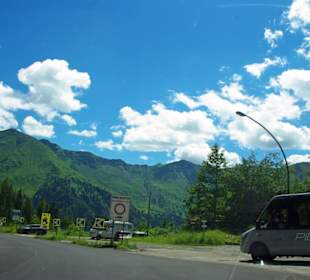 Einfahrt nach Italien