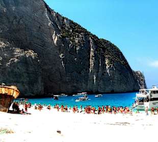 Zatoka wraku i niesamowity piasek wapienny