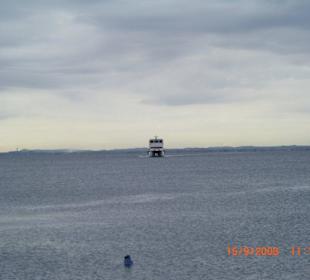 Flügelboot auf dem Gardasee