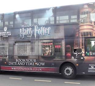 Bus zur Studio-Tour nach Watford