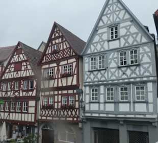 In der Hauptstraße von Ochsenfurt