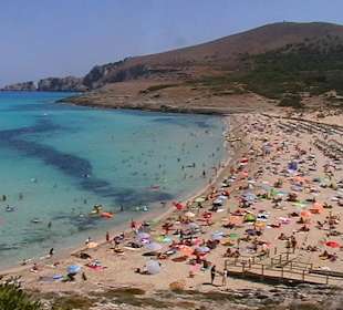 Strand von Cala Mesquida