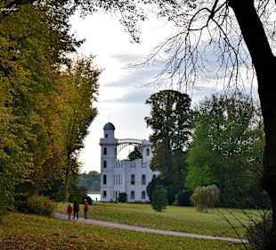 Das Schlösschen auf der Pfaueninsel