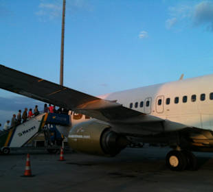 Flugzeug SKY Airlines Rückflug