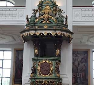 Kanzel in der Basilika St. Anna