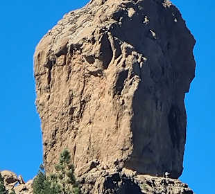 Roque Nublo, vom dichten gewaltig