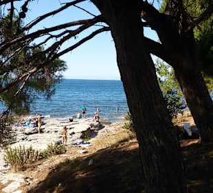 Strand beim Leuchtturm