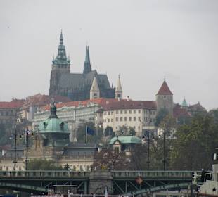 Blick von Bootsanlegestelle!