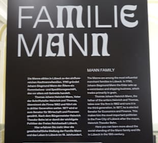 Hinweis Familie Thomas Mann
