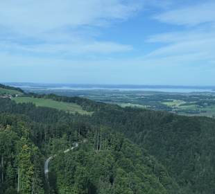 Fahrt mit der Hochfelln-Seilbahn