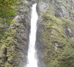 Wasserfall in der Klamm
