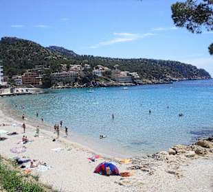 Badepause in Sant Elm (San Telmo)