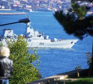 Der Topkapi-Palast Kriegschiff