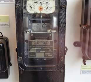 Stromzähler im Museu da Electricidade 