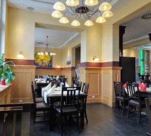 Blick in die Gasträume des Restaurant Municipio