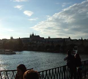 Blick auf die Moldau