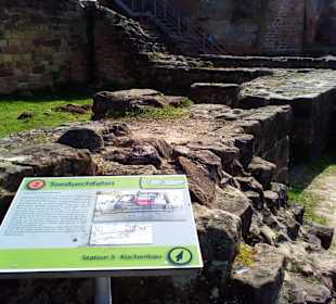 Burgruine Hohenburg in Homburg