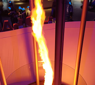 Mehrmals am Tag zu sehen: Feuertornado in der pha