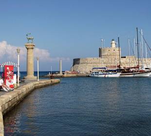 Rhodos Kiotari Hafen