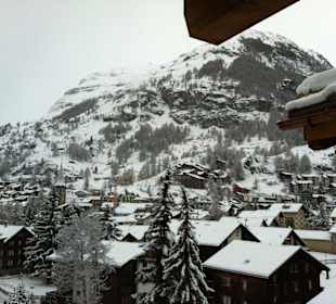 Early morning view of Zermatt