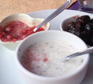 Zu jeder Mahlzeit am Bazar