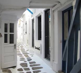 Altstadt Mykonos Stadt