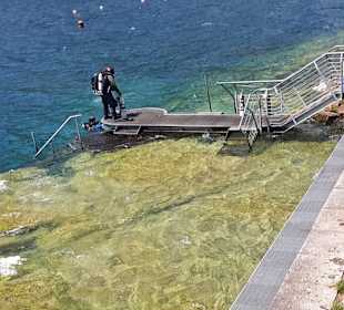 Tauchschule vor Riva