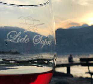 Chillen im nahegelegen Lido Sopri