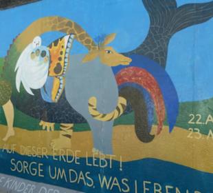 East Side Gallery, das ist Kunstwerk an Kunstwerk