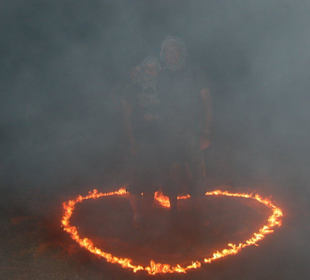 Brennendes Herz in der Wüste!