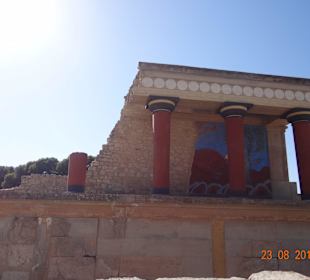 Tolle Ruinen bei Knossos