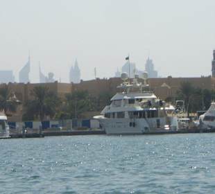 Anlegestelle der Yachten
