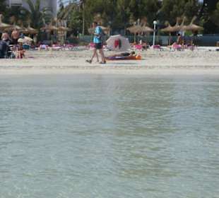 Blick zum Strand von Alcudia