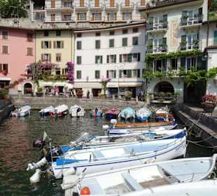 Impressionen aus dem alten Hafen von Limone