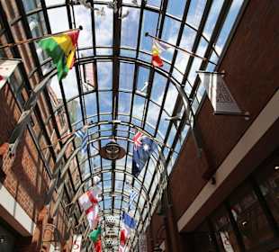 Glasdächer in der Holmpassage