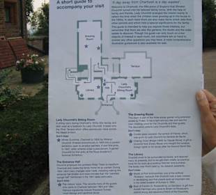 Chartwell House Grundriss Erdgeschoss