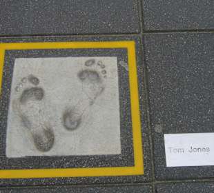 Otisk nohy na Walk of Fame