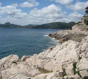 Weg von der Cala Gat zum Hafen