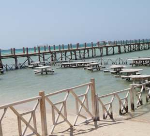 Sitzmöglichkeiten im Wasser