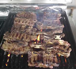 Churrascos auf dem Grill