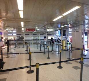 Teilansicht Check-In-Bereich