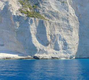 Einfahrt Navagio Bucht