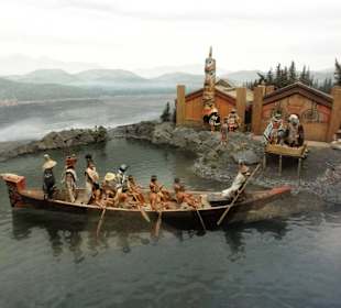 Diorama im Übersee-Museum