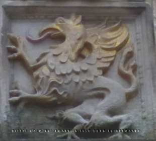 Detailaufnahme des Renaissanceportals